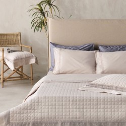 Κουβερλί Νυφικό Υπέρδιπλα Σετ Serenity Felicity 18 Satin 200TC Cotton Kentia (230x250) 3Τεμ