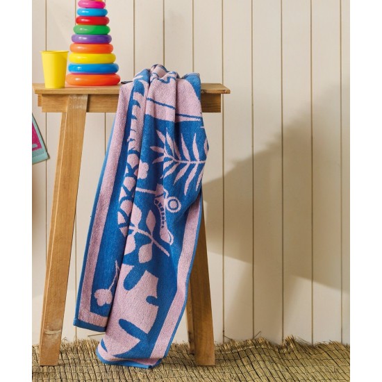 Πετσέτα Θαλάσσης Παιδική Loft Rollers Cotton Kentia (70x140) 1Τεμ