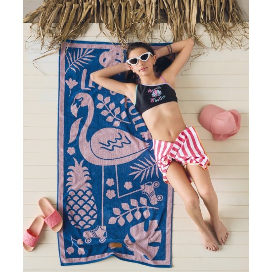 Πετσέτα Θαλάσσης Παιδική Loft Rollers Cotton Kentia (70x140) 1Τεμ