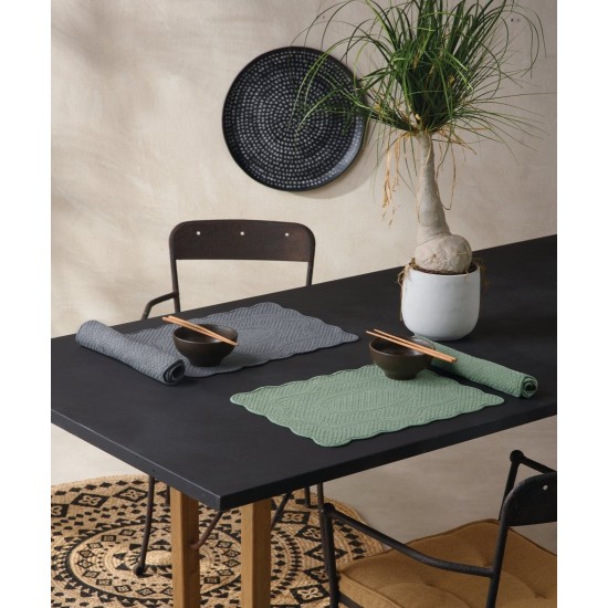 Σουπλά Σετ Loft Fusion 241-22 Cotton Kentia (35x50) 2Τεμ