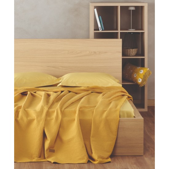 Κουβέρτα Πικέ Υπέρδιπλη Waffle Coen 28 Cotton Kentia (230x240) 1Τεμ