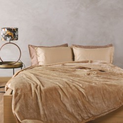 Κουβέρτα Βελουτέ Υπέρδιπλη Loft Bella 28 Rashel Kentia (220x240) 1Τεμ