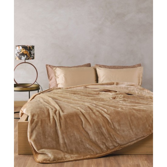 Κουβέρτα Βελουτέ Υπέρδιπλη Loft Bella 28 Rashel Kentia (220x240) 1Τεμ Κουβέρτα Βελουτέ Υπέρδιπλη Loft Bella 28 Rashel Kentia (220x240) 1Τεμ