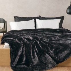 Κουβέρτα Βελουτέ Υπέρδιπλη Loft Bella 30 Rashel Kentia (220x240) 1Τεμ