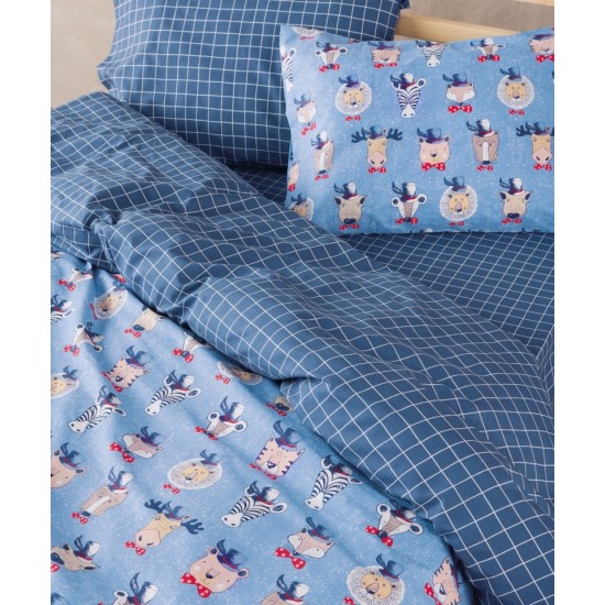 Παπλωματοθήκη Παιδική Μονή Σετ Versus Cabaleros Cotton Kentia (165x245) 2Τεμ
