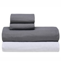 Σεντόνια Μονά Σετ Loft Pesca 30 Cotton Kentia (160x270) 3Τεμ