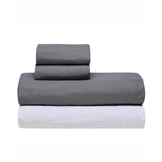 Σεντόνια Υπέρδιπλα Σετ Loft Pesca 30 Cotton Kentia (240x270) 4Τεμ