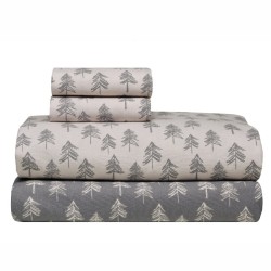 Σεντόνια Φανελένια Μονά Σετ Loft Abete 15 Flannel Cotton Kentia (170x275) 3Τεμ