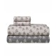Σεντόνια Φανελένια Μονά Σετ Loft Abete 15 Flannel Cotton Kentia (170x275) 3Τεμ