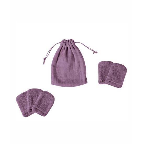 Πετσετάκια Ντεμακιγιάζ Σετ Stylish Demak 42 Cotton Kentia (12x9) 5Τεμ