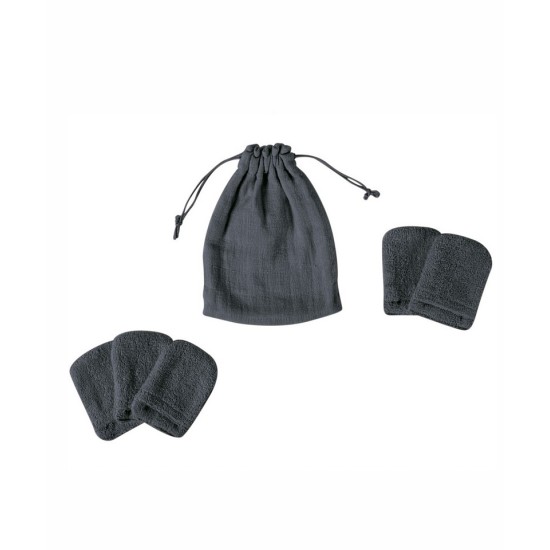 Πετσετάκια Ντεμακιγιάζ Σετ Stylish Demak 24 Cotton Kentia (12x9) 5Τεμ