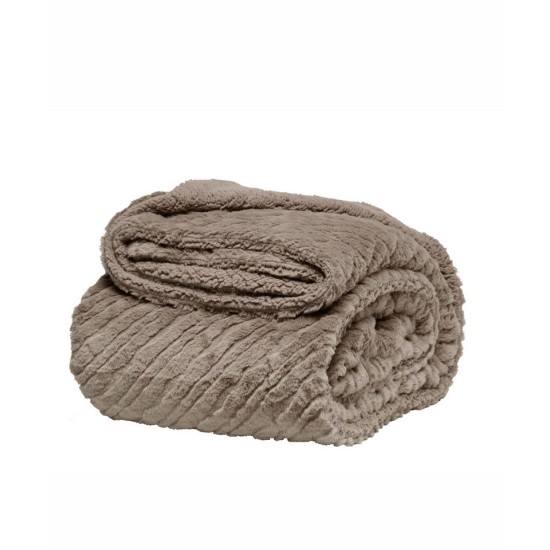 Κουβέρτα Γούνα Με Sherpa King Size Stylish Llibeth 43 Kentia (260x230) 1Τεμ