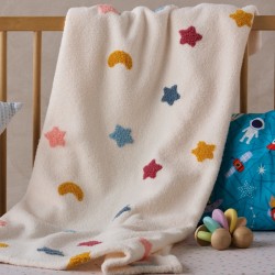 Κουβέρτα Πλεκτή Αγκαλιάς Stylish Astero 12 Kentia (75x100) 1Τεμ