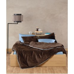 Παπλωματοθήκη Ημίδιπλη Stylish Ivanna 04 Flannel Fleece Kentia (180x240) 1Τεμ
