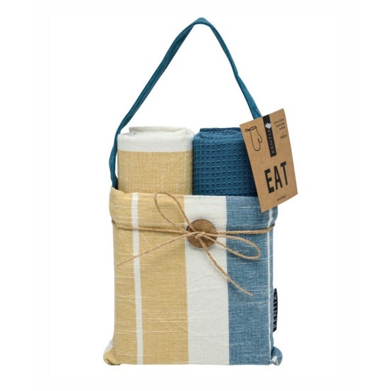 Πετσέτες Κουζίνας Σετ Loft Toalla 242 Cotton Kentia (40x70) 2Τεμ