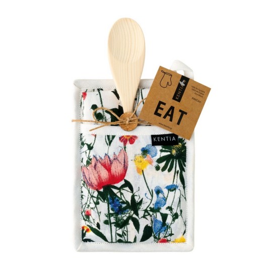 Πιάστρα-Πετσέτα Κουζίνας-Κουτάλα Σετ Loft Mestolo 241 Cotton Kentia 3Τεμ