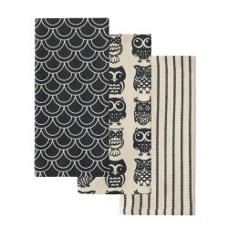 Πετσέτες Κουζίνας Σετ Loft Fazzy 2413 Cotton Kentia (40x60) 3Τεμ