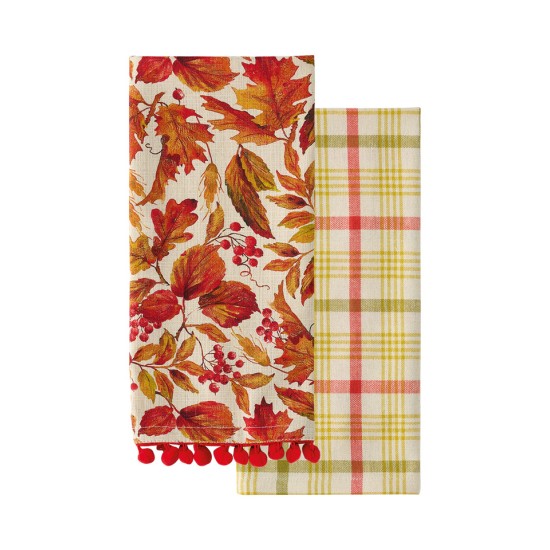 Πετσέτες Κουζίνας Σετ Loft Fazzy 2418 Cotton Kentia (40x60) 2Τεμ