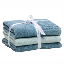 Πετσέτες Προσώπου Σετ Versus Vance 01 Cotton Kentia (50x90) 3Τεμ