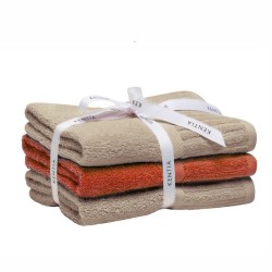Πετσέτες Προσώπου Σετ Versus Vance 26 Cotton Kentia (50x90) 3Τεμ
