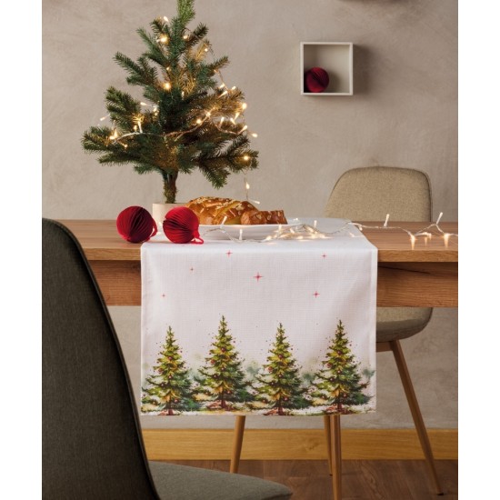 Τραβέρσα Χριστουγεννιάτικη Loft Snow 2421 Kentia (45x140) 1Τεμ