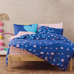 Μαξιλαροθήκες Παιδικές Σετ Versus Libi Cotton Kentia (50x70) 2Τεμ