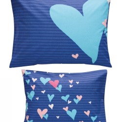Μαξιλαροθήκες Παιδικές Σετ Versus Libi Cotton Kentia (50x70) 2Τεμ