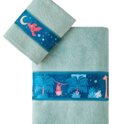 Πετσέτες Παιδικές Σετ Loft Tipu Cotton Kentia 2Τεμ