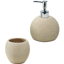 Dispenser + Ποτήρι Οδοντόβουρτσας Σετ Spirit 244 Kentia 2Τεμ