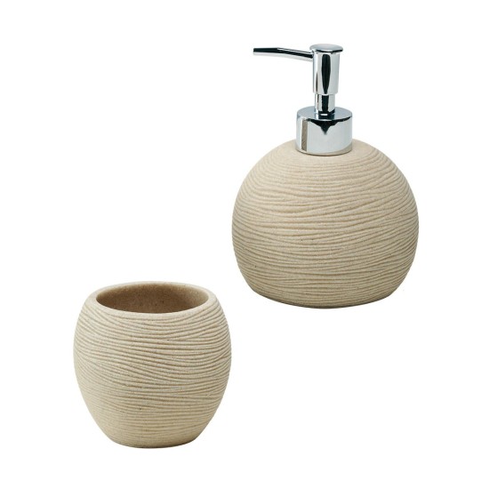 Dispenser + Ποτήρι Οδοντόβουρτσας Σετ Spirit 244 Kentia 2Τεμ