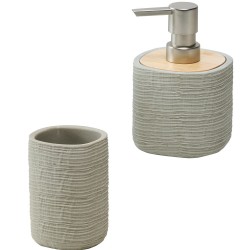 Dispenser + Ποτήρι Οδοντόβουρτσας Σετ Spirit 246 Kentia 2Τεμ