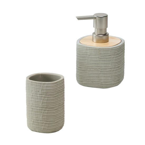 Dispenser + Ποτήρι Οδοντόβουρτσας Σετ Spirit 246 Kentia 2Τεμ Dispenser + Ποτήρι Οδοντόβουρτσας Σετ Spirit 246 Kentia 2Τεμ