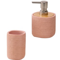 Dispenser + Ποτήρι Οδοντόβουρτσας Σετ Spirit 247 Kentia 2Τεμ