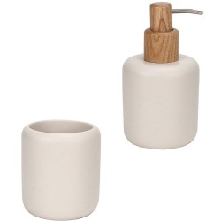 Dispenser + Ποτήρι Οδοντόβουρτσας Σετ Spirit 249 Kentia 2Τεμ Dispenser + Ποτήρι Οδοντόβουρτσας Σετ Spirit 249 Kentia 2Τεμ