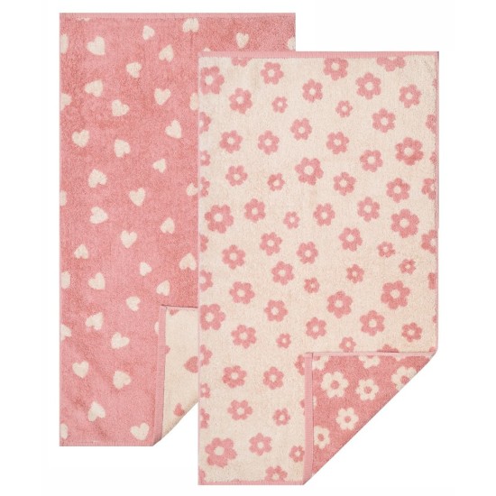 Πετσέτες Προσώπου Σετ Versus Magy 14 Jacquard Cotton Kentia (50x90) 2Τεμ