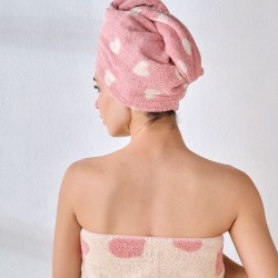 Πετσέτα Μαλλιών Stylish Magy 14 Jacquard Cotton Kentia (64x24x8) 1Τεμ