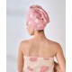 Πετσέτα Μαλλιών Stylish Magy 14 Jacquard Cotton Kentia (64x24x8) 1Τεμ