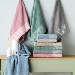 Πετσέτες Σετ Versus Lela 10 Jacquard Cotton Kentia 2Τεμ