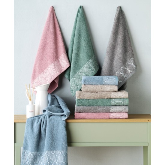Πετσέτες Σετ Versus Lela 26 Jacquard Cotton Kentia 2Τεμ