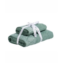 Πετσέτες Σετ Versus Lela 10 Jacquard Cotton Kentia 2Τεμ