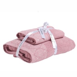 Πετσέτες Σετ Versus Lela 14 Jacquard Cotton Kentia 2Τεμ