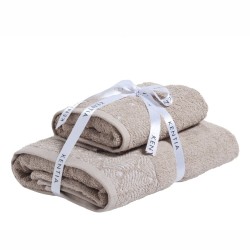 Πετσέτες Σετ Versus Lela 26 Jacquard Cotton Kentia 2Τεμ