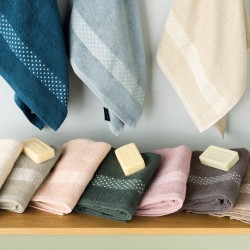 Πετσέτες Σετ Stylish Manuel 34 Cotton Kentia (50x90) 3Τεμ