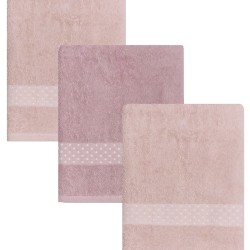 Πετσέτες Σετ Stylish Manuel 14 Cotton Kentia (50x90) 3Τεμ