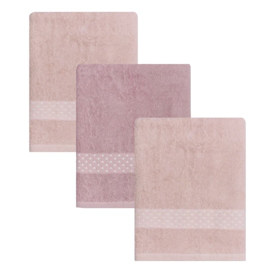 Πετσέτες Σετ Stylish Manuel 14 Cotton Kentia (50x90) 3Τεμ