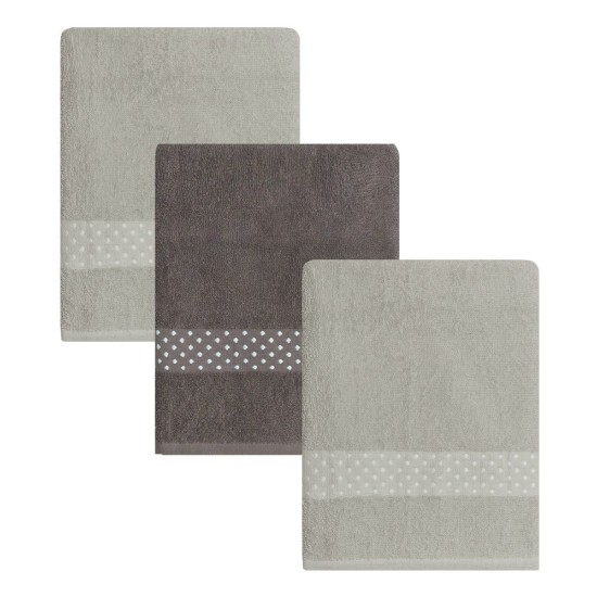 Πετσέτες Σετ Stylish Manuel 22 Cotton Kentia (50x90) 3Τεμ