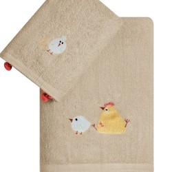 Πετσέτες Βρεφικές Σετ Loft Kota Cotton Kentia 2Τεμ