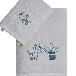Πετσέτες Βρεφικές Σετ Loft Vivari Cotton Kentia 2Τεμ