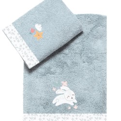 Πετσέτες Βρεφικές Σετ Loft Kounelito Cotton Kentia 2Τεμ