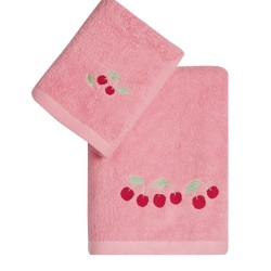 Πετσέτες Βρεφικές Σετ Loft Cereza Cotton Kentia 2Τεμ